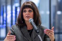 Director of Aviation Rosemary Vassiliadis. (L.E. Baskow/Las Vegas Review-Journal) @Left_Eye_Images