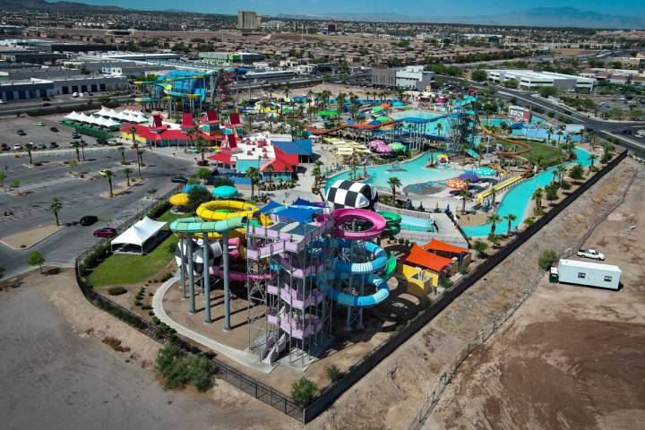 Cowabunga Bay water park is seen Tuesday, June 3, 2025, in Henderson. (Sam Morris/Las Vegas Rev ...