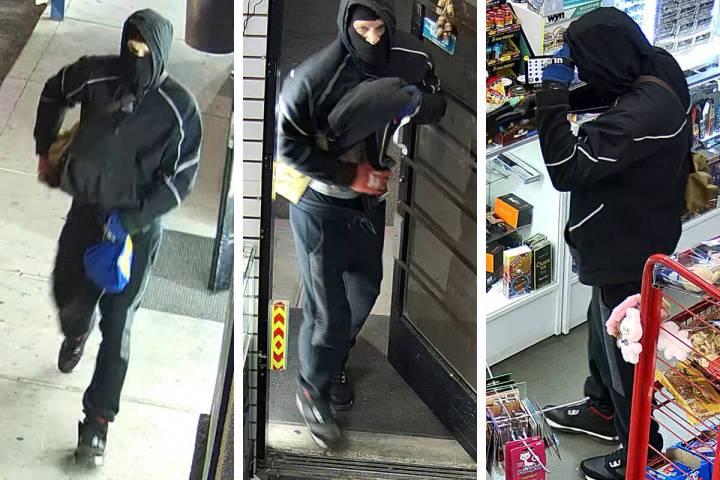 Police are seeking a man in connection with an armed robbery that occurred Saturday, May 31, 20 ...