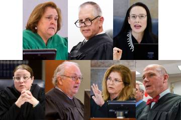 Top row: Kathleen Delaney, Jerry Wiese and Nadia Krall. Bottom row: Anna Anderson, Mark Denton, ...