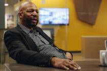 Jackie Robinson of All Net Resort and Arena speaks to the Las Vegas Review-Journal on Thursday, ...