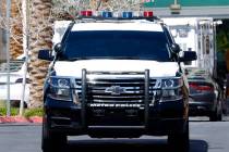 Las Vegas Metropolitan Police vehicle. (Las Vegas Review-Journal, File)