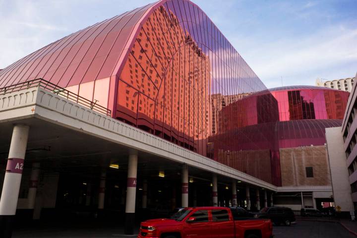 A view of the Adventuredome at Circus Circus in Las Vegas on Wednesday, April 3, 2019. (Chase S ...