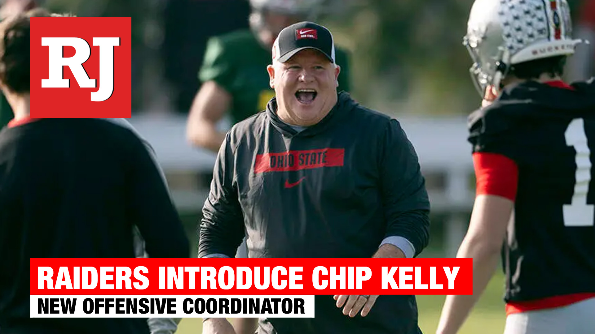 Raiders introduce Offensive Coordinator Chip Kelly