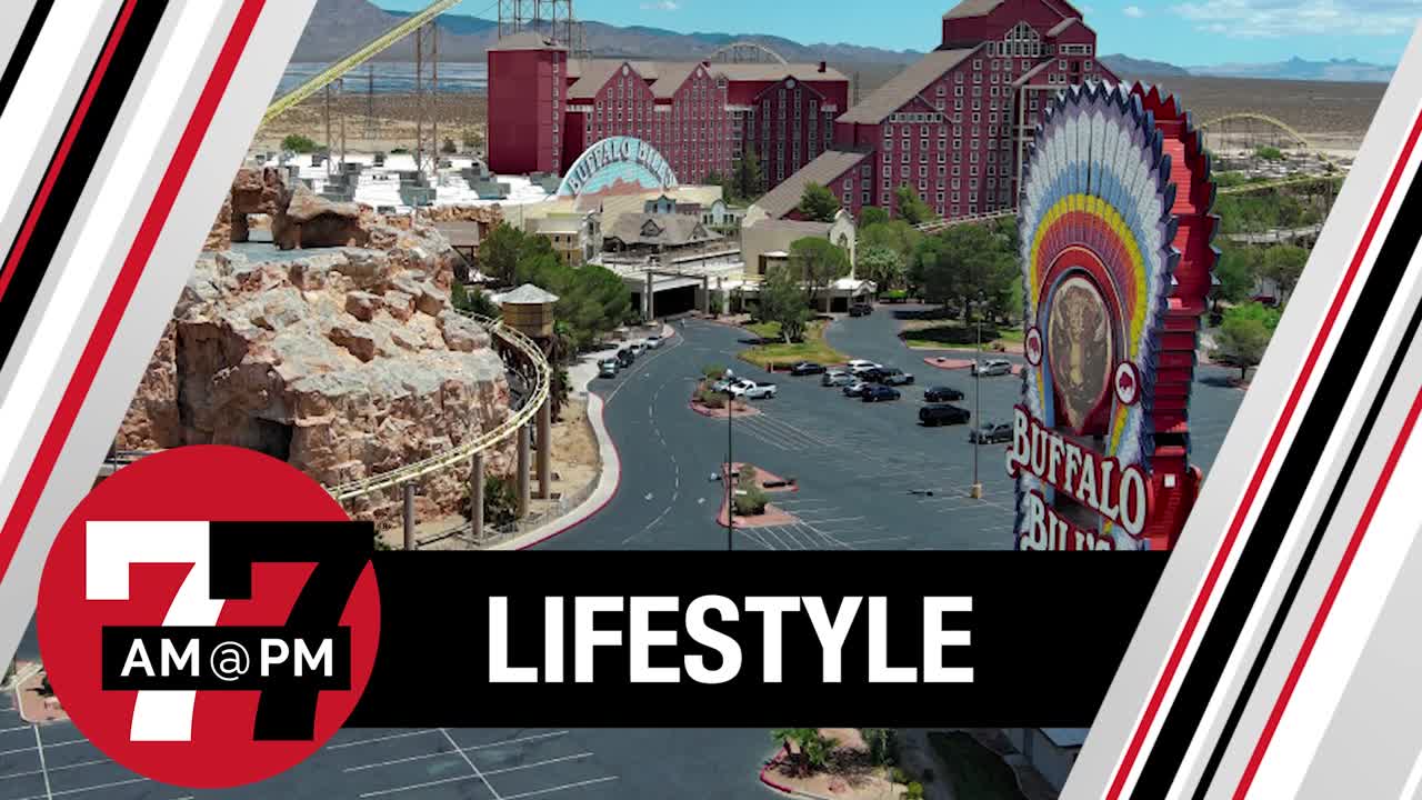 Southern Nevada resort has a buffalo-shaped pool