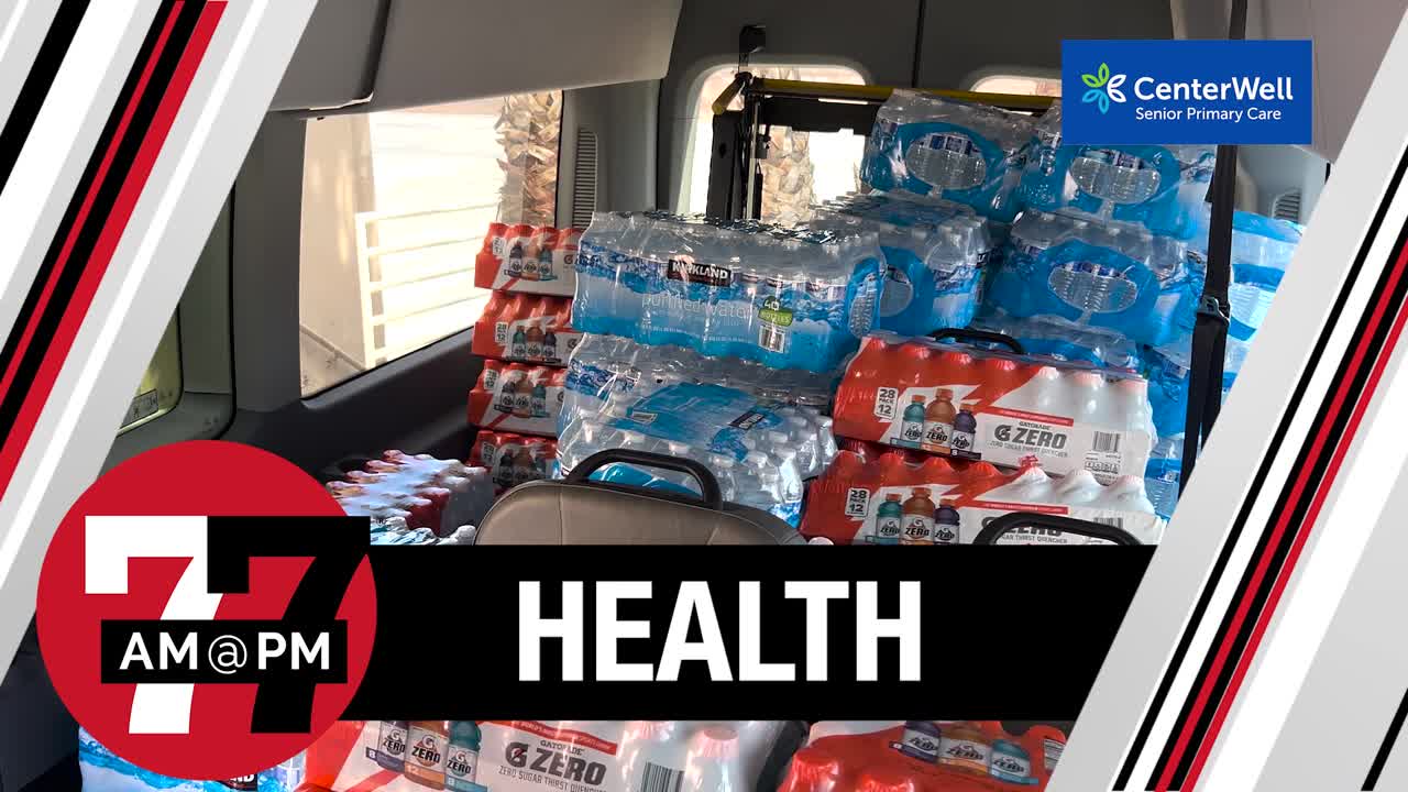 Silversummit Healthplan donates water to cooling stations