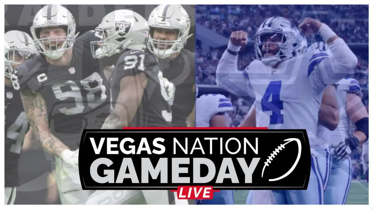 Raiders set to feast on Thanksgiving vs. Cowboys | Vegas Nation Gameday Live
